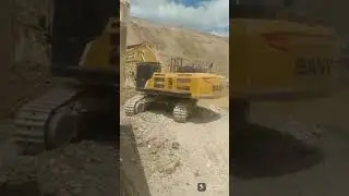 sany 750 trabalhando no 12