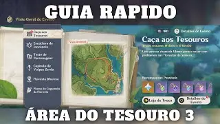 Guia Caça aos Tesouro : Area dos Tesouros 3 - Genshin Impact