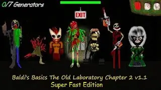 Baldi's Basics The Old Laboratory Chapter 2 Super Fast Edition