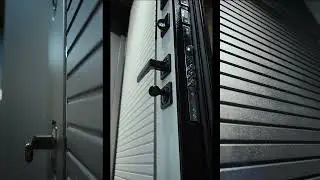Лабиринт Piano - стильная и надежная входная дверь c чёрной фурнитурой для вашей квартиры