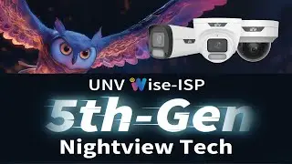 Uniview 5th Gen Wise ISP ColorHunter 2.0 - OwlView 4MP