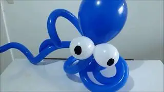 Como hacer un pulpo con globos