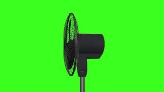 Floor fan Green Screen 
