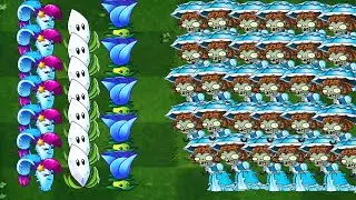 Pvz2  Dusk Lobber vs Night Shade vs Moonflower