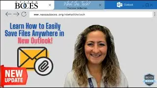 👩🏼‍💻 Learn How to Easily Save Files Anywhere in New Outlook! 📧🆕
