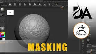 How to Make a MASKING in ZBrush Tutorial