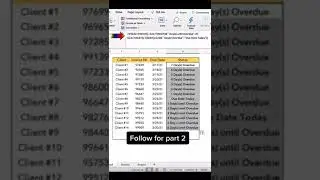 Don't Miss Deadlines Ever (Part 1) | Excel Tutorial | IF Function in Excel | TODAY Function #shorts