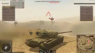 Т34 vs 2 Объект 701 в GROUND WAR TANKS