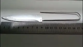 Шиповое соединение нож и спица