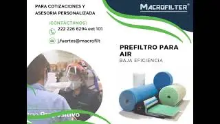 MEDIA FILTRANTE SINTETICA MACROFILTER 1