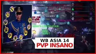 PVP INSANO WB ASIA 14, AMY, TTS, BLANK, DRAGON - POV: SKY (OLD TTS) - MIR4