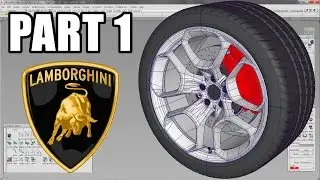 Alias studiotools : Lamborghini Huracan wheel (english sub) - Part 1
