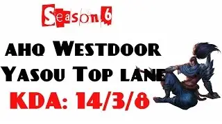 Korea Challenger LOL - ahq Westdoor - Yasou Top lane (Apr 4, 2016)