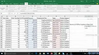 How to do multiple conditional calculation using SUMIFS function