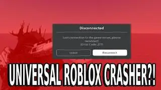 Roblox Universal Server Crash Script + UNDETECTABLE EXPLOIT (WORKING)