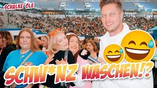 SCHW*NZ waschen?! 😅😅 Straßenumfrage Schalke Óle