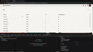 BDP Editable Table - Delete and click to edit features