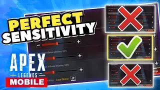 Perfect Sensitivity | Apex Legends Mobile Sensitivity Settings + Gyro Sensitivity