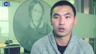 Student from Mongolia studying IELTS