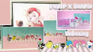 UNBOXING My Razer x Sanrio Characters Gaming Accessories Collaboration | Playing Genshin Impact