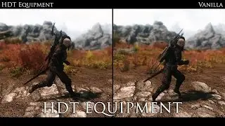 TES V - Skyrim Mods: HDT Equipment