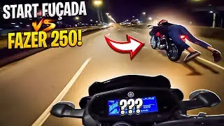 START 160 FUÇADA VS FZ25 COMANDO JET MOTOS ESCAPE DORE