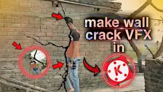 make wall crack VFX in kinemaster|| 