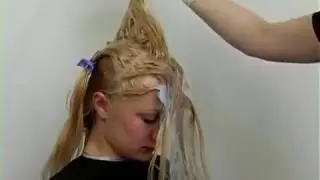 Колорирование на светлые и белые волосы