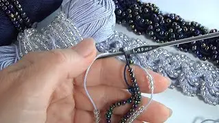 BEAUTY and MASTERPIECE for the evening!!! 3D CROCHET with BEADS/Decor or embellishment - you decide