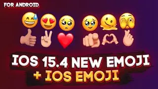 IOS EMOJI ON ANDROID - IPHONE NEW EMOJI ON ANDROID #emoji