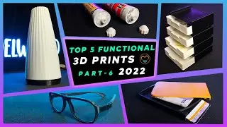 Top 5 Functional 3D prints | Part 6 | Useful 3D Prints | Functional 3D prints 2022 | 3D Prints 2022