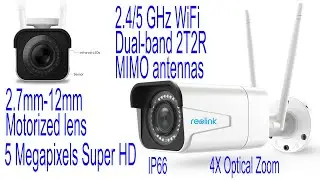 Reolink RLC 511W 5MP Dual-Band WiFi Security Camera