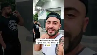 Deixa eu dar um tapa aí mano 😎 🙈#humor