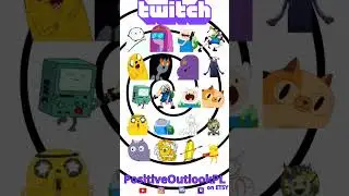 Adventure Time Twitch Emotes on PositiveOutlookPL 
