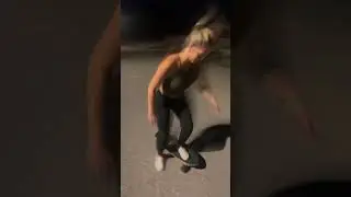 Carver skateboards! Wife’s shredding! 