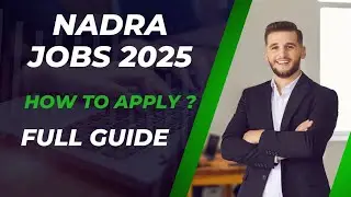 How to apply NADRA | How to apply NADRA Jobs 2025 online