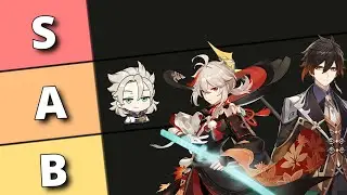 My Friends Expose Themselves Genshin 2.3 Husbando Tier List