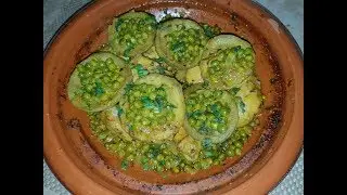 طجين بالقوق و الجلبانة لذيذ جدا