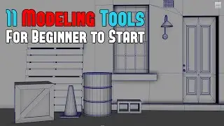Learn These 11 Modeling Tools to Get Started with Maya Modeling for Beginners