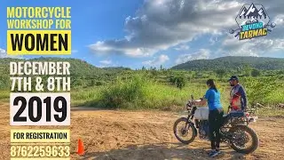 BEYOND TARMAC | MOTORCYCLE WORKSHOP FOR WOMEN