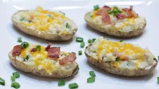 How to Make Twice Baked Potatoes | Easy Baked Potato Recipe