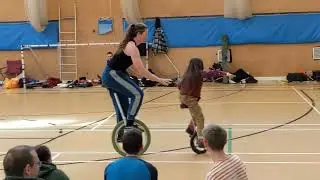 Unicycle Gladiators at the BJC 2023 in Ramsgate
