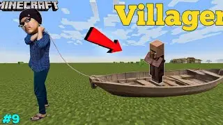 Villager Le Aaye Base Main || Minecraft Gameplay #9