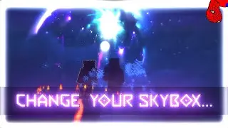 How to change your Night-skybox Minecraft Shaderpack Tutorial