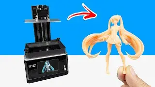 BIKIN WAIFU CANTIK DARI 3D PRINTER RESIN - CREALITY HALOT ONE PLUS