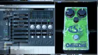Schecter damien 6 SBK + TSE 808 + TSE x50 AMPSIM TEST !!!