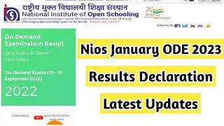 Nios January ODE Results | Task Is Helping (NIOS) 