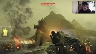Fallout 4 Survival platinum Trophy grind part 19 glowing sea and getting the tesla cannon