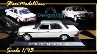 Mercedes-Benz W123 - Deagostini - 1:43 1/43 Modelcar presentation