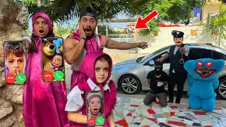 الشرطة كمشت هاكي واكي بعد ما انخطفت ماشا من عائلتها…!!مغامرة جديدة